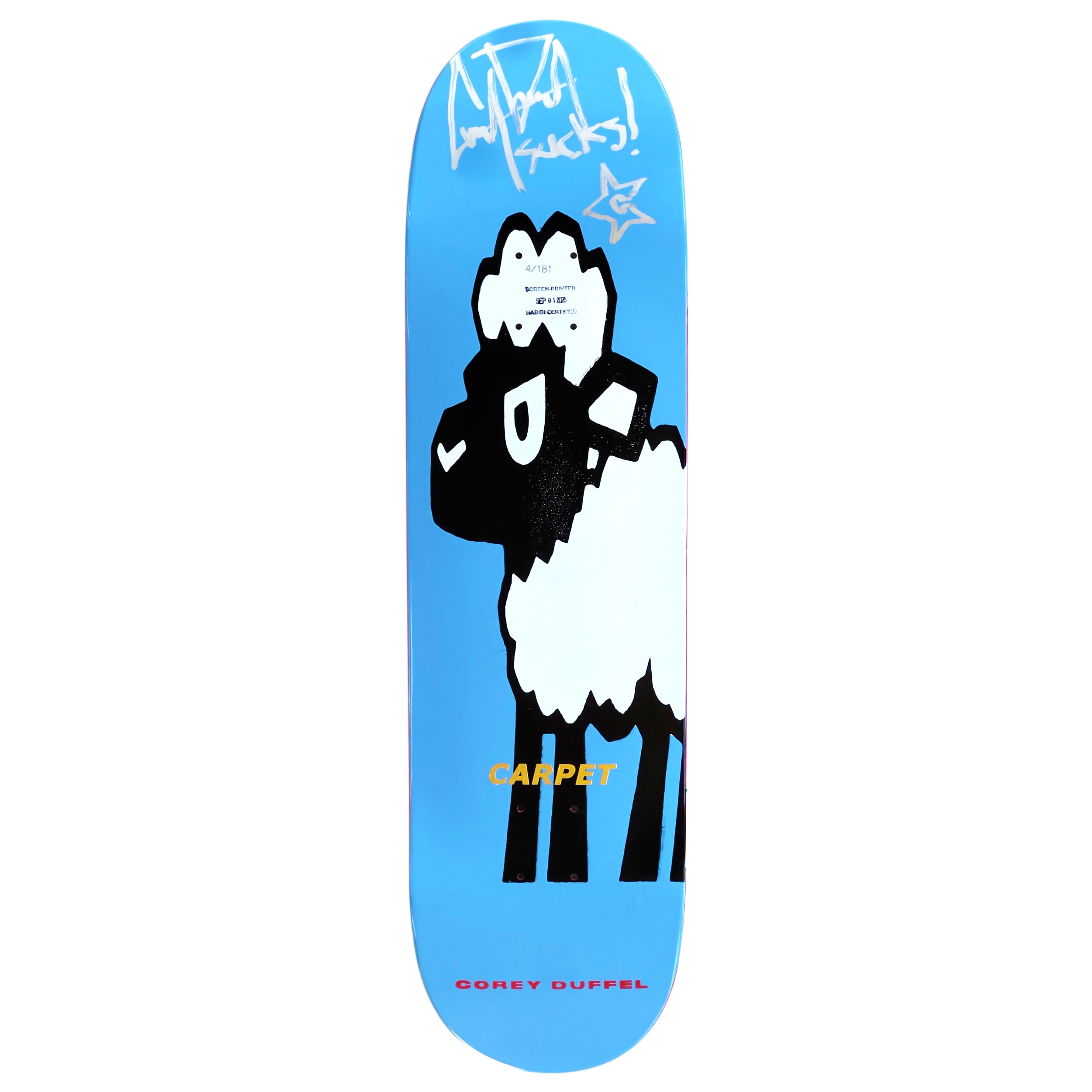 CARPET Corey Duffel Guest Pro Skateboard Deck [8.5]