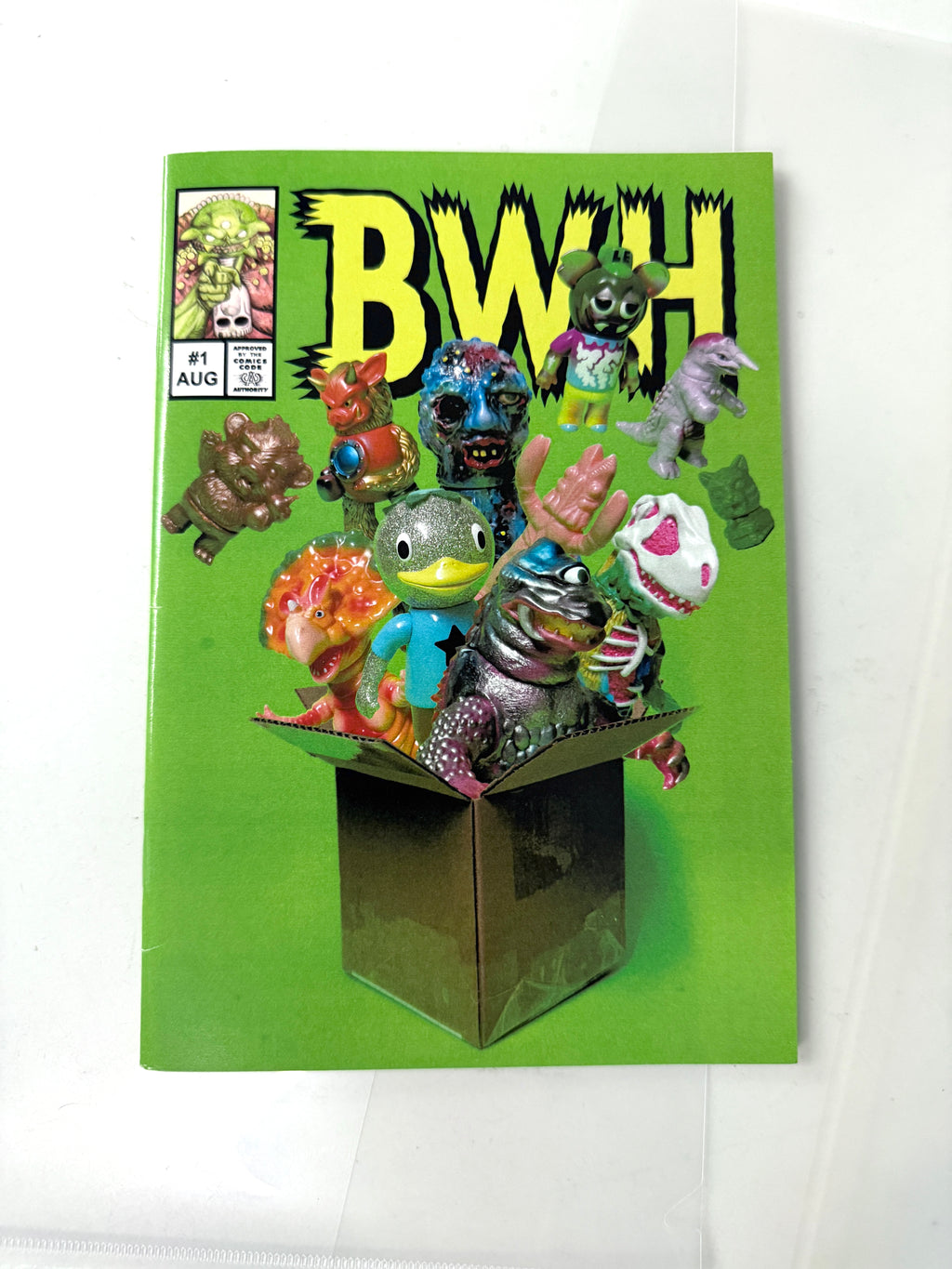 Bad Teeth Comics - Bagged With Header Underground Toy Zine Issue #1 2014