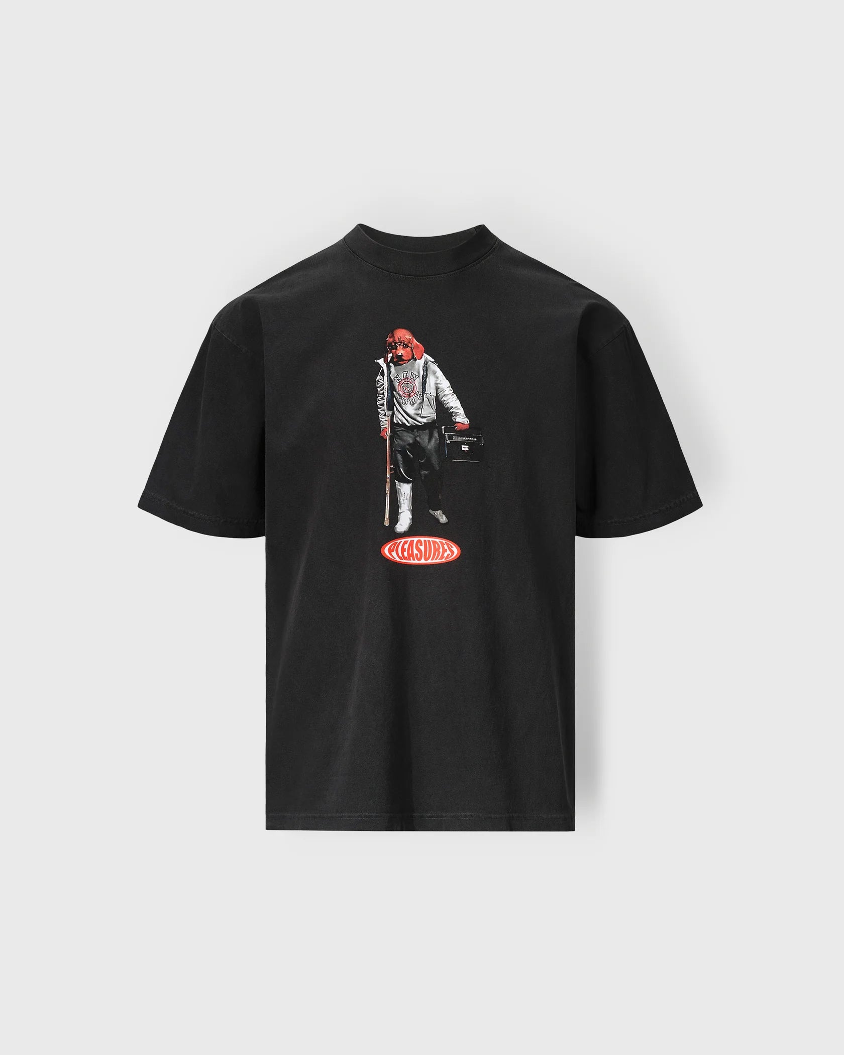 PLEASURES x Daft Punk Da Funk T-Shirt