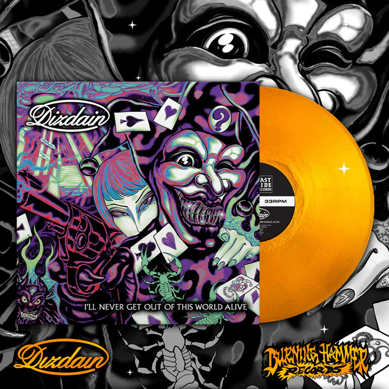 B.H.R. - Dizdain - 12" Gold Vinyl