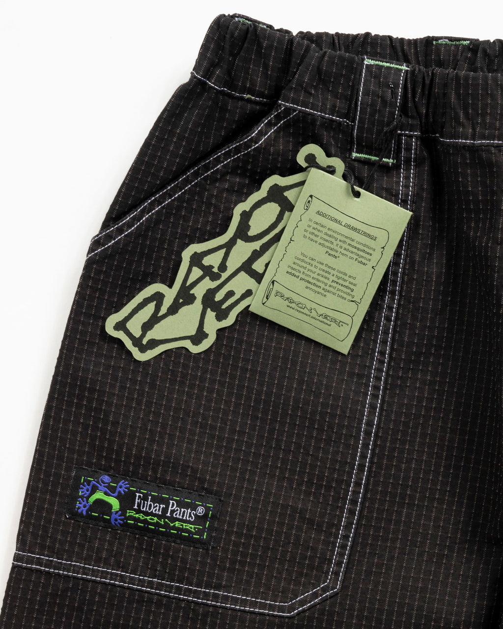 Rayon Vert Fubar Pants [Grave Black]