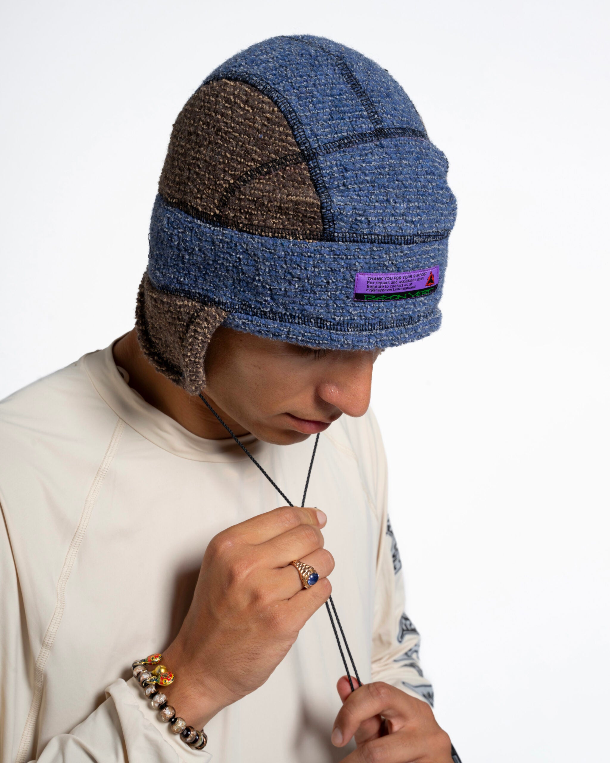 Rayon Vert Lahmacun Hat [Storm/Sheep]