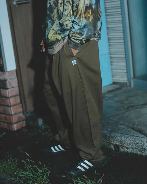 Evisen Bohemian Cotton Pants [Khaki]