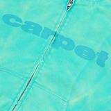 Carpet Beat Up Denim Jacket | Mean Green