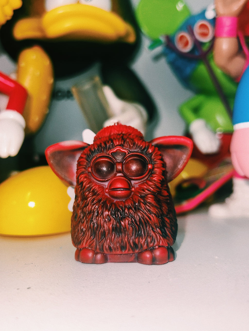 Hopeworld Furby Candle [Red]