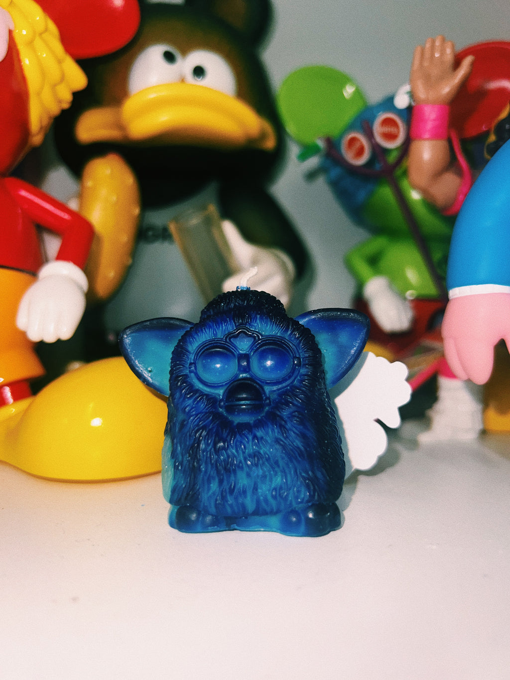 Hopeworld Furby Candle [Blue]