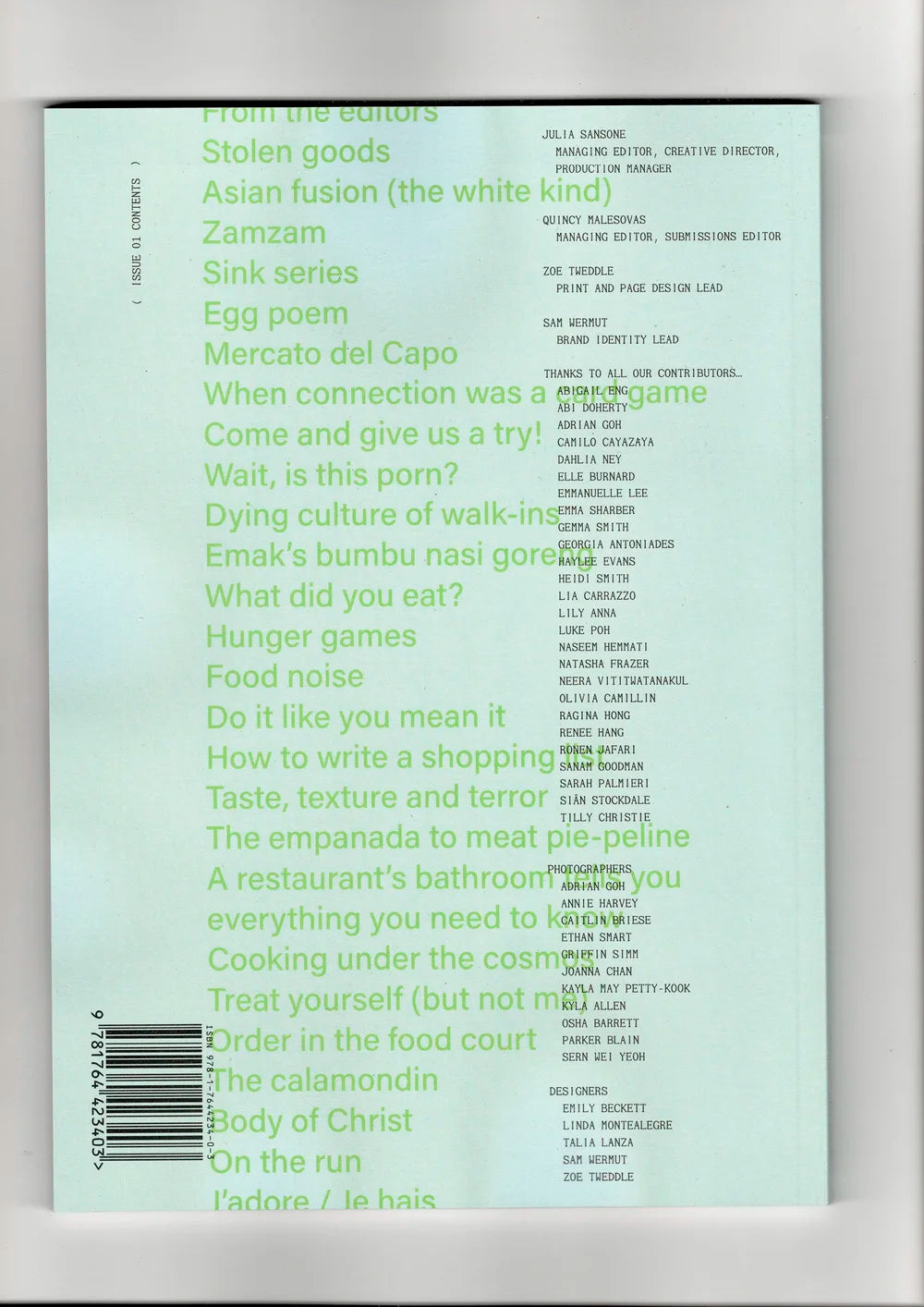 Mince Magazine - Issue One