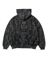 Evisen Dokuro Camo Zip Hoodie [Black]
