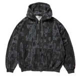 Evisen Dokuro Camo Zip Hoodie [Black]