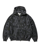 Evisen Dokuro Camo Zip Hoodie [Black]