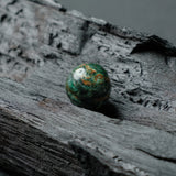 Tachibana.co Deluxe Silver Emerald Fuchsite Bracelet