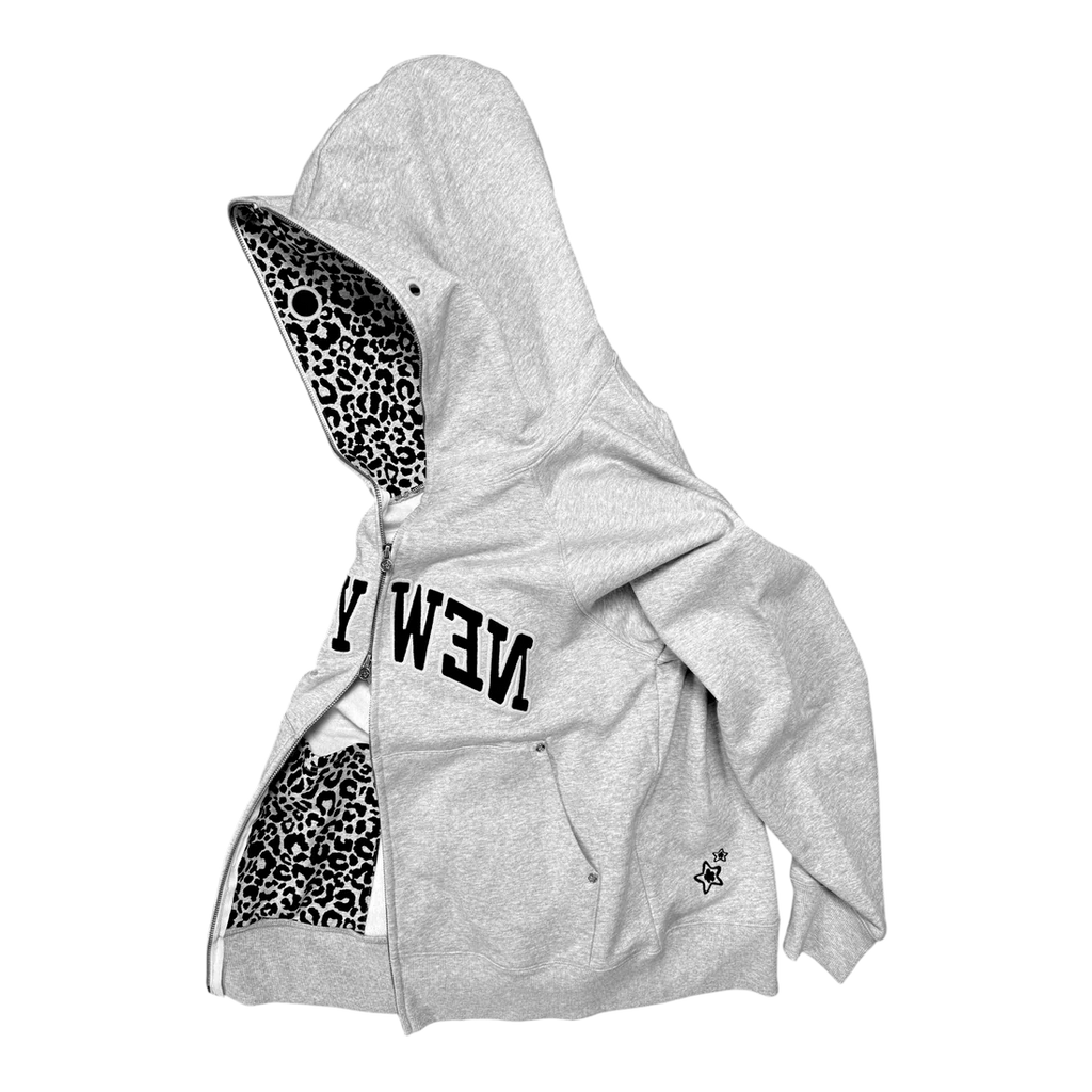 STAR TEAM New York Full Zip Hoodie [Grey]