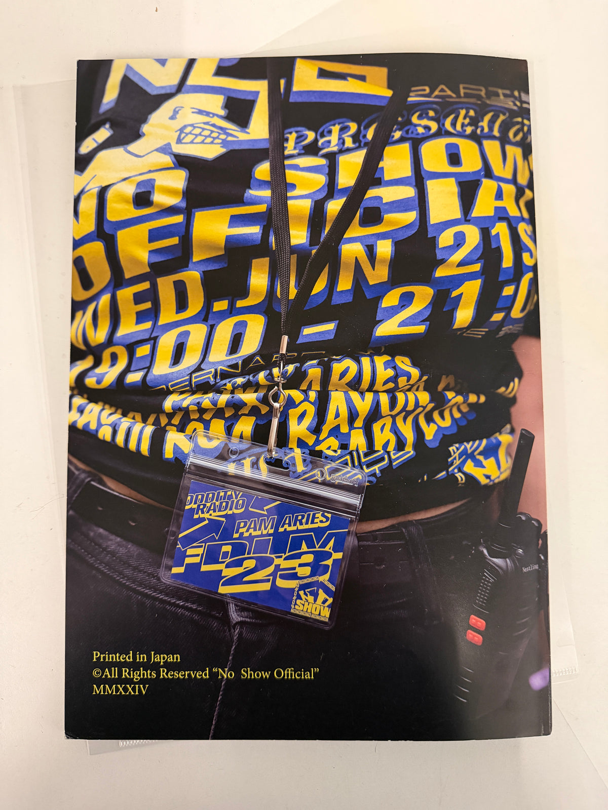 No Show Official Magazine - NSO II Paris 21 June 2023
