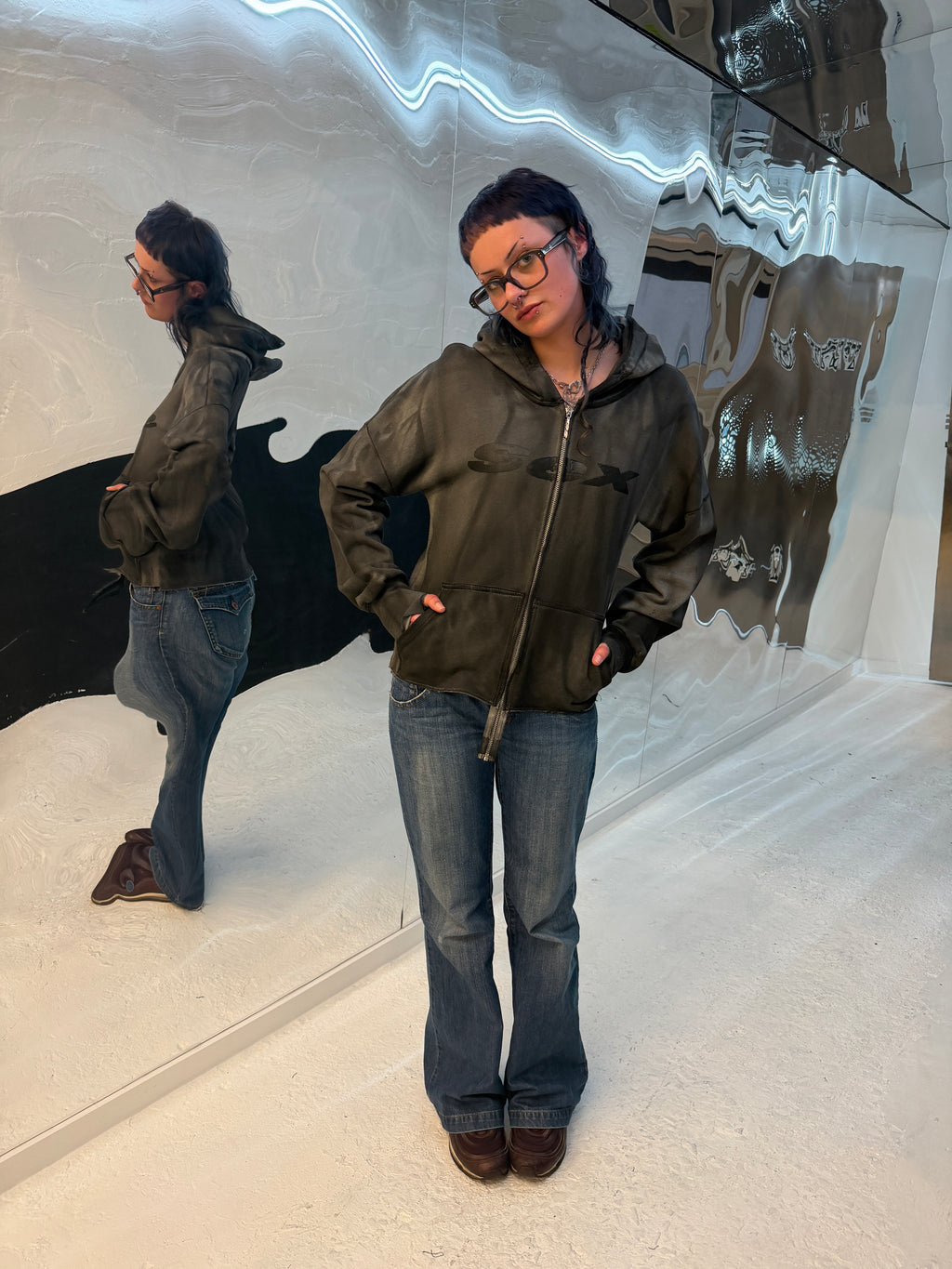SEX Gray Hoodie