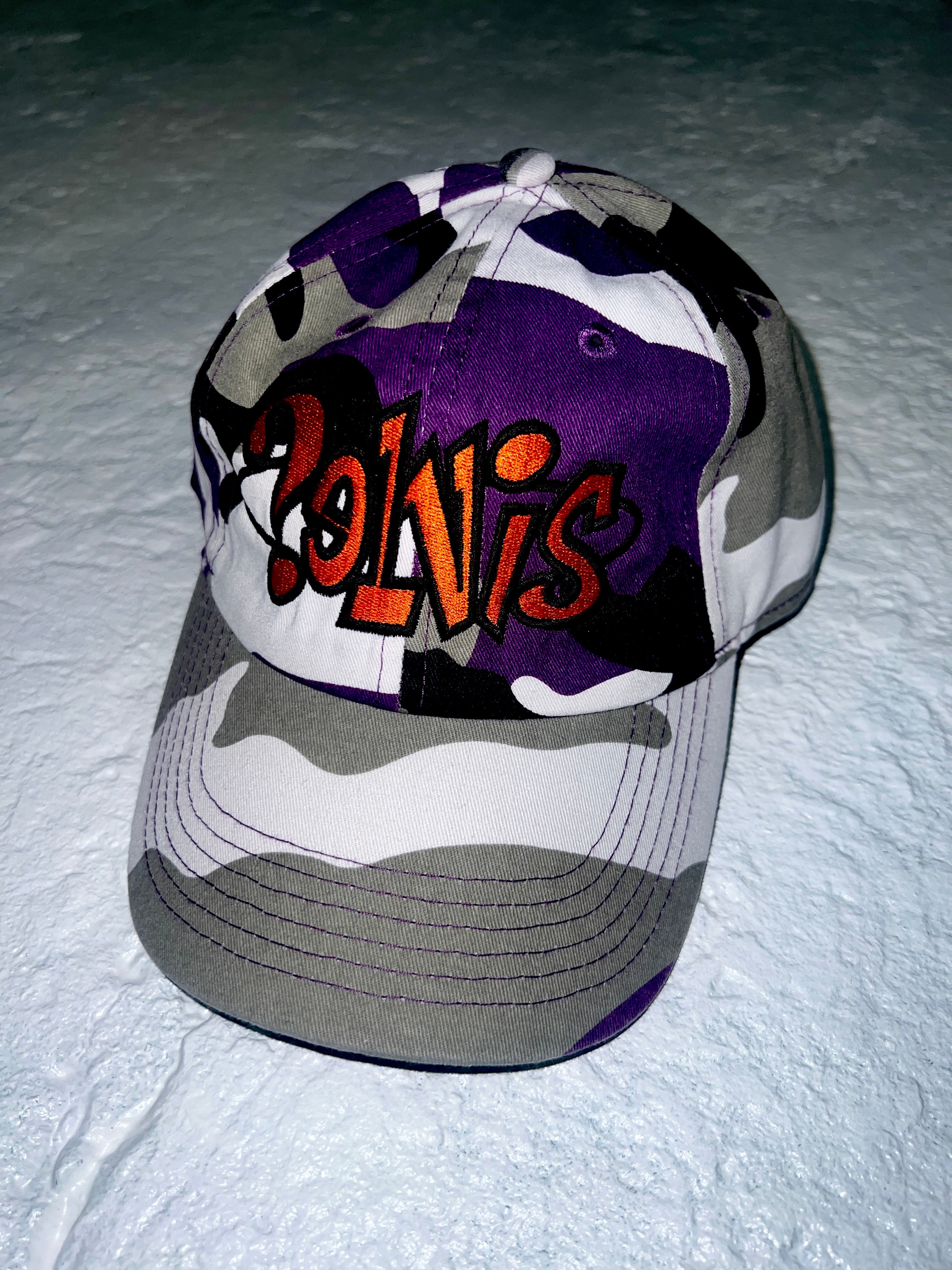 PELVIS Ovalo 6 Panel Cap [Purple Camo]