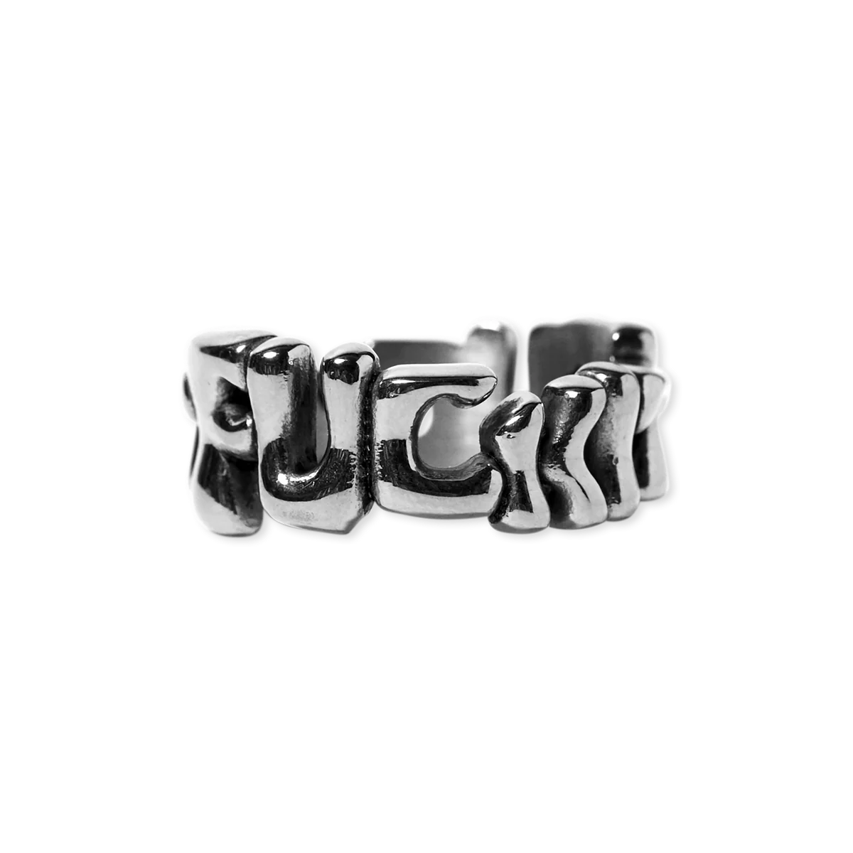 HUF F*ck It Warped Ring [Silver]