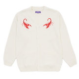 Fucking Awesome Embroidered Scorpion Cardigan
