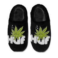 HUF Fuzzy Slipper [Black]