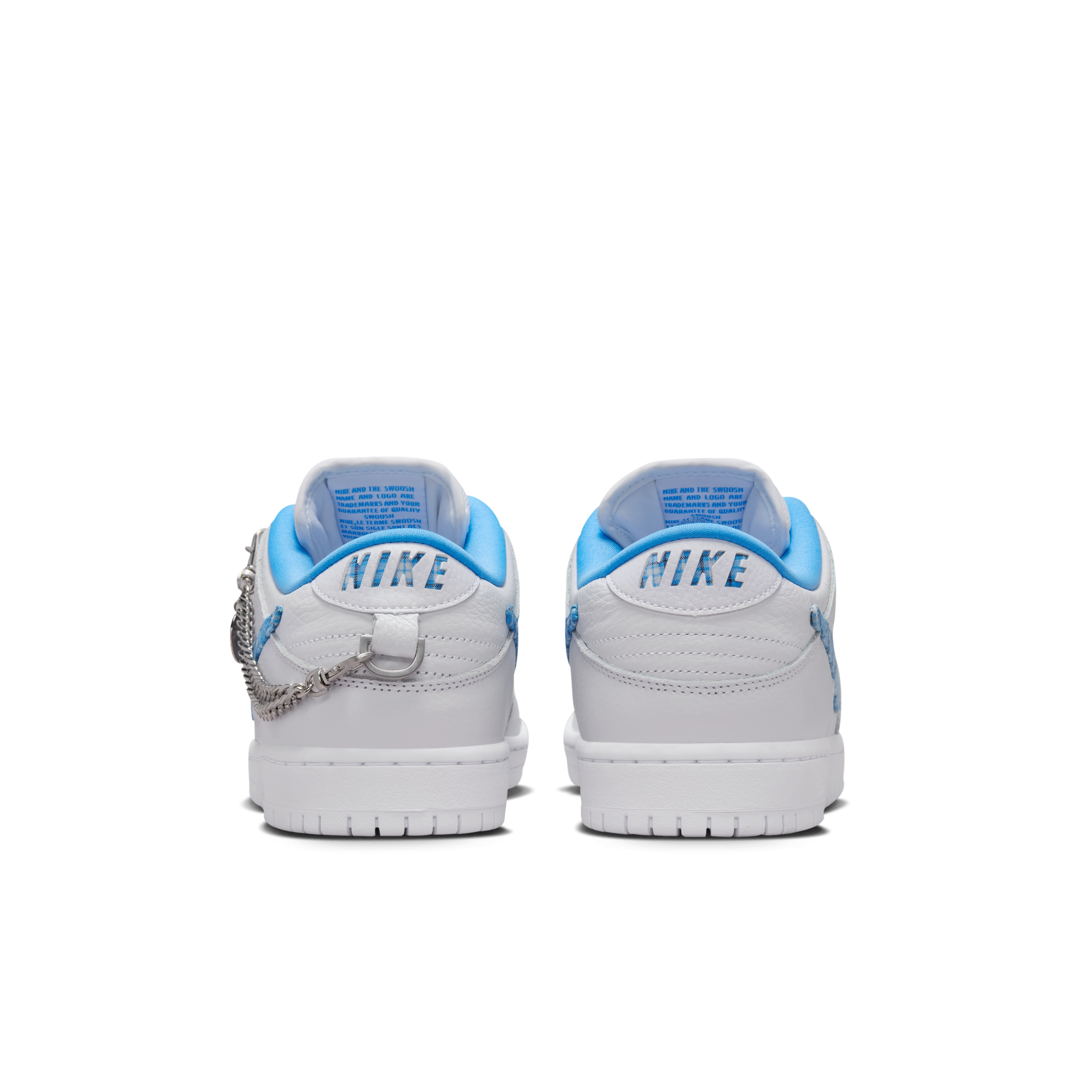 Nike SB Dunk Low Pro x Nicole Haus [White/University Blue/White]