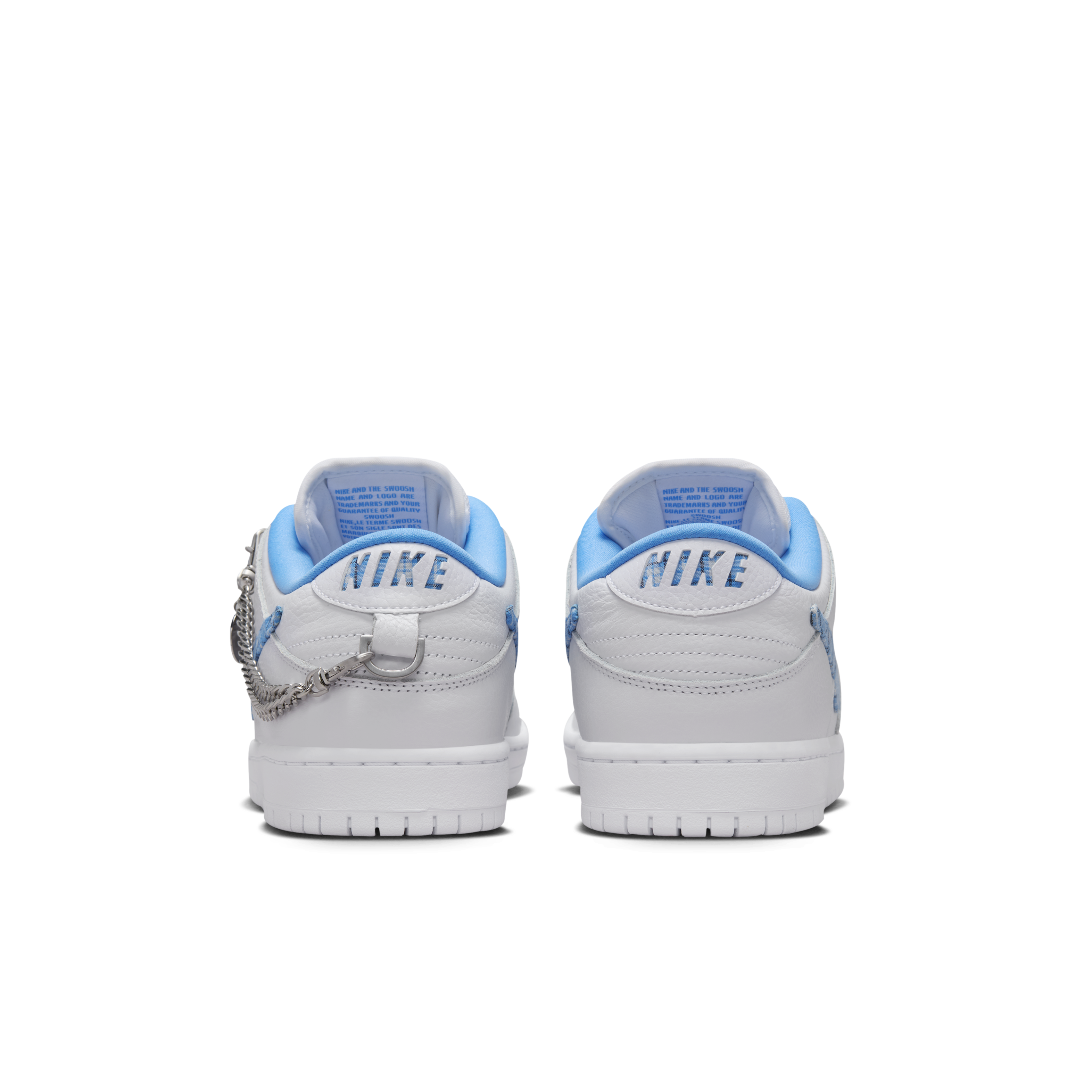 Nike SB Dunk Low Pro x Nicole Haus [White/University Blue/White]