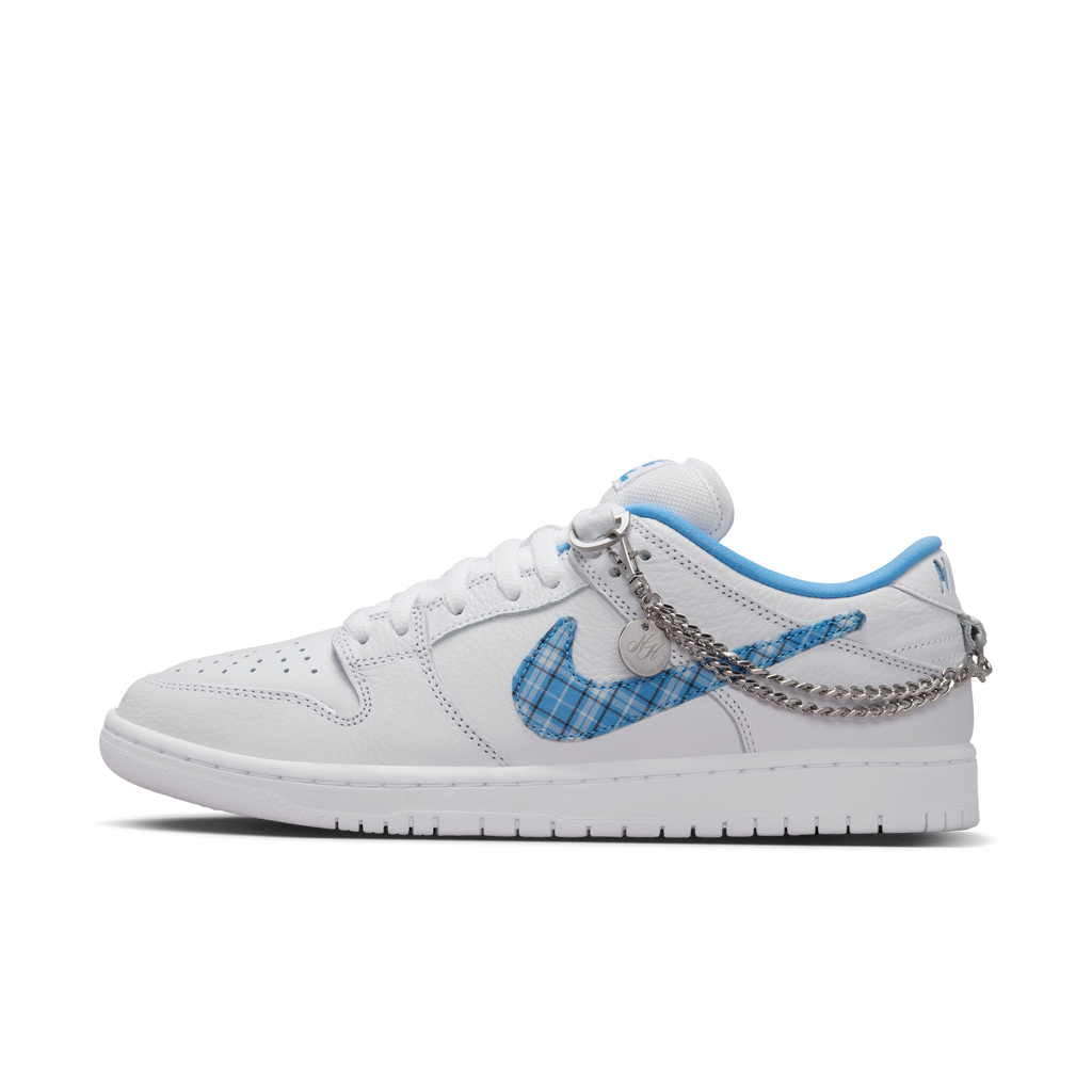 Nike SB Dunk Low Pro x Nicole Haus [White/University Blue/White]