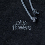 Blue Flowers Galactic Velour Hood