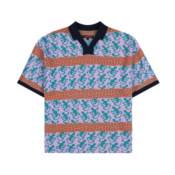 PLEASURES Gecko Jacquard Polo