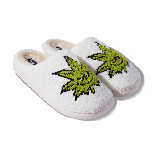 Green 2025 bandana slippers