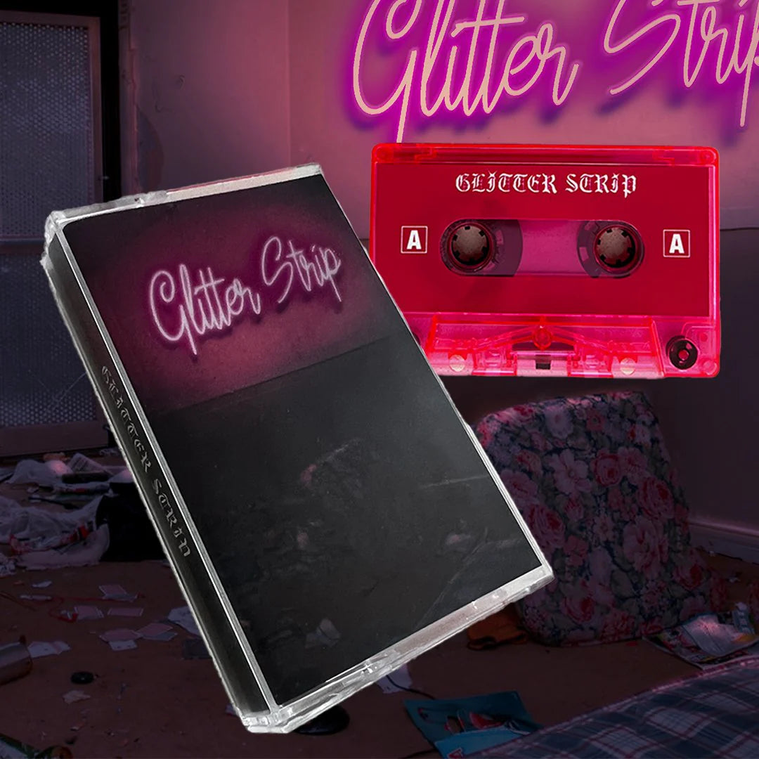 B.H.R - 'GLITTER STRIP' Glitter Strip EP Cassette Tape