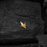 Tachibana.co Gold Origami Crane Amulet