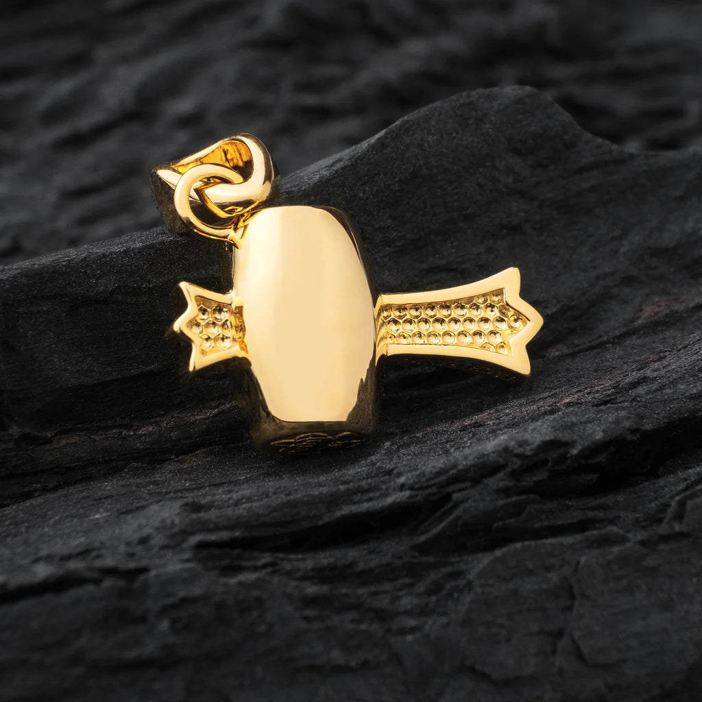 Tachibana.co Gold Lucky Hammer Amulet