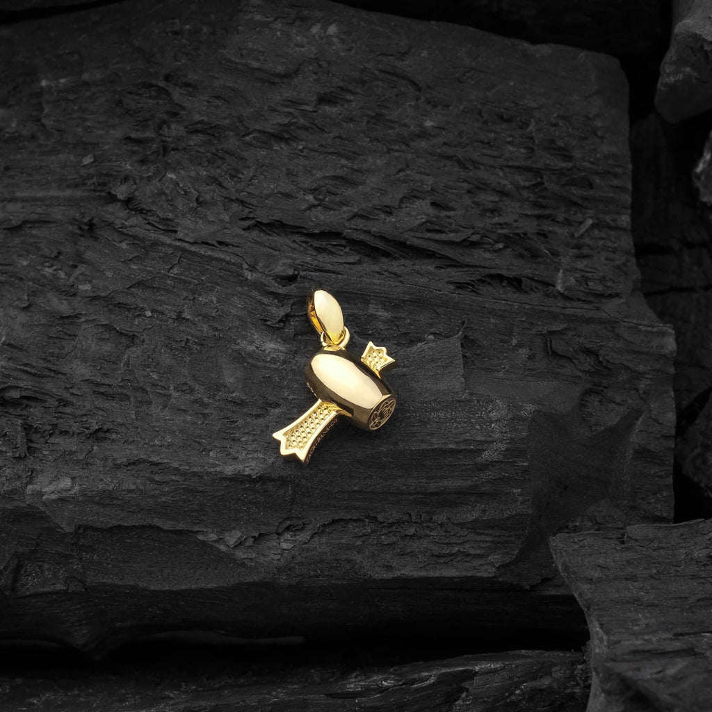 Tachibana.co Gold Lucky Hammer Amulet