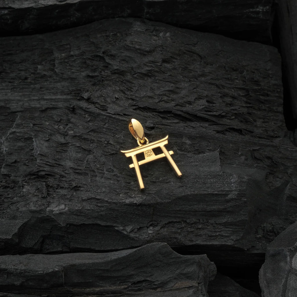 Tachibana.co Gold Torii Gate Amulet