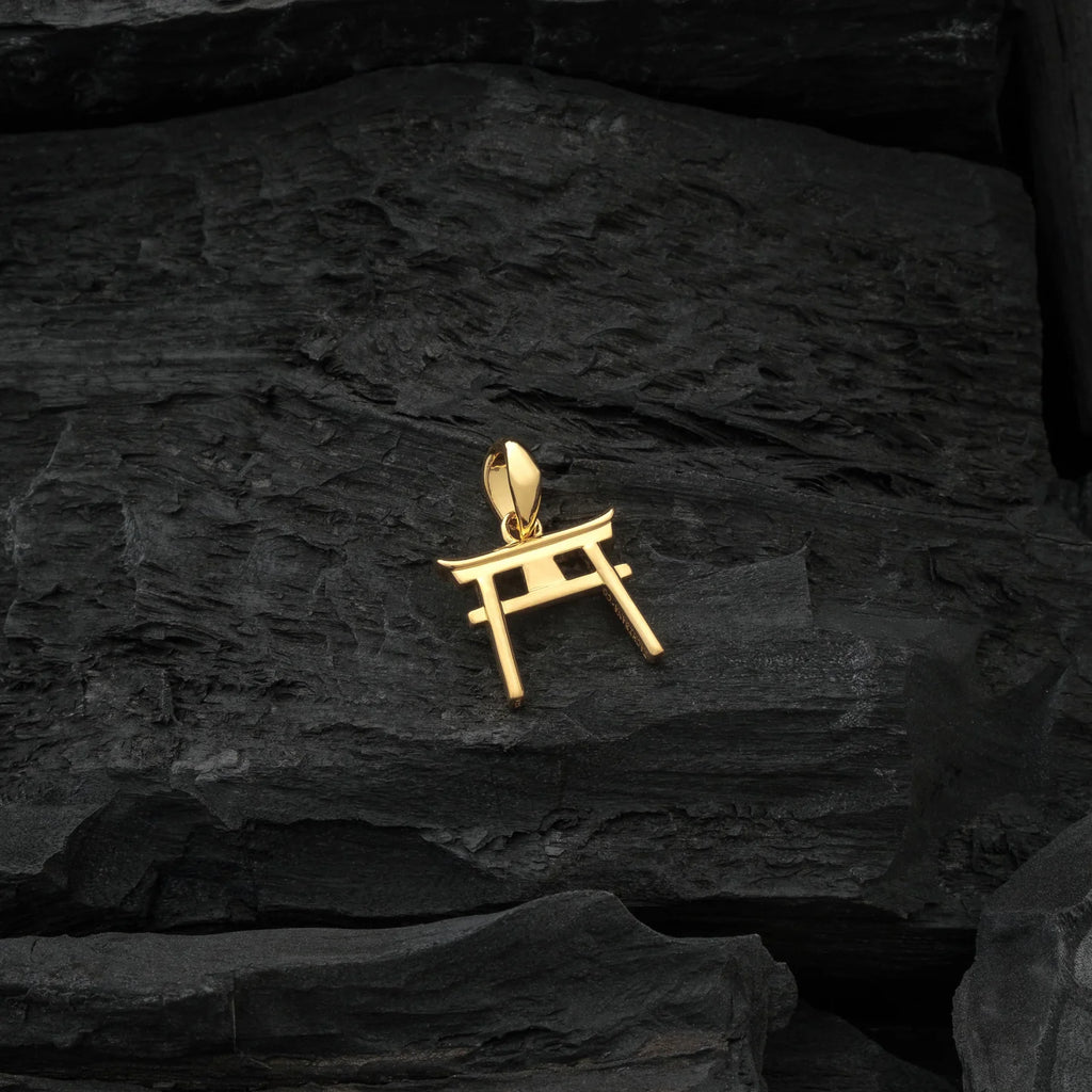 Tachibana.co Gold Torii Gate Amulet