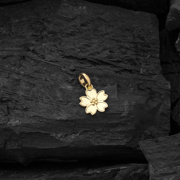 Tachibana Co. Gold Cherry Blossom Amulet