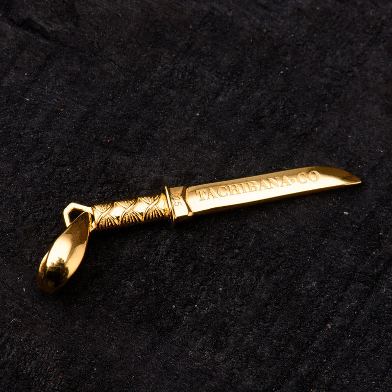 Tachibana Co. Gold Tanto Short Sword Amulet