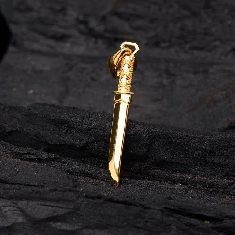 Tachibana Co. Gold Tanto Short Sword Amulet