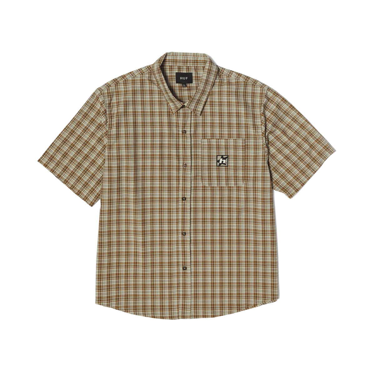 HUF H Star Plaid Shirt