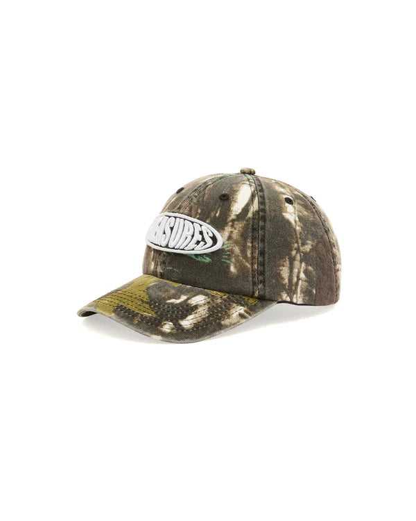 PLEASURES Bubble Logo Polo Cap [Camo]
