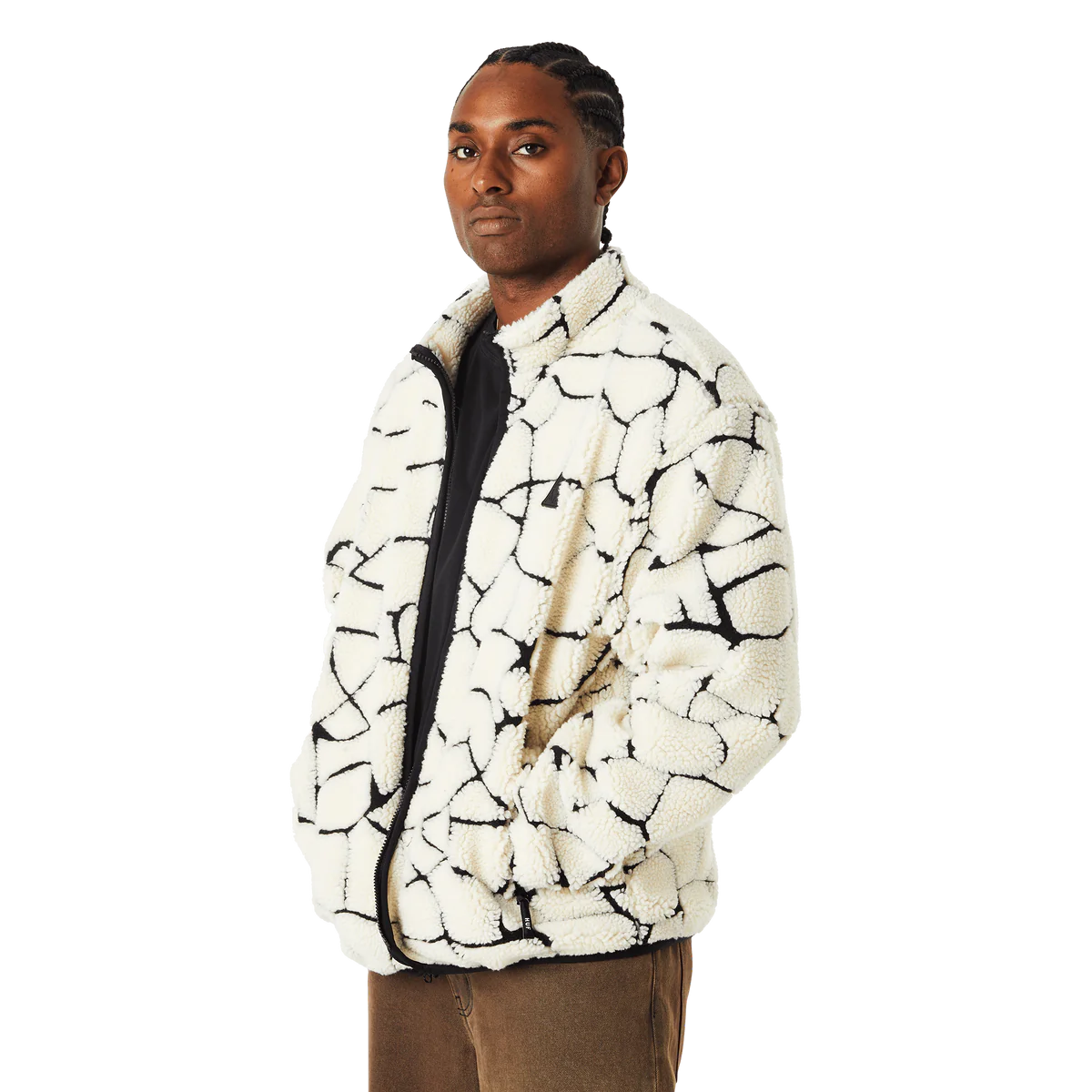 HUF Quake High Pile Fleece [Natural]