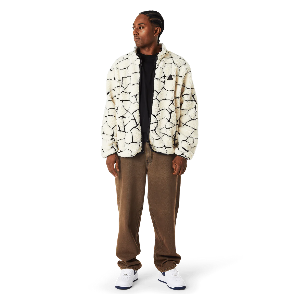 HUF Quake High Pile Fleece [Natural]