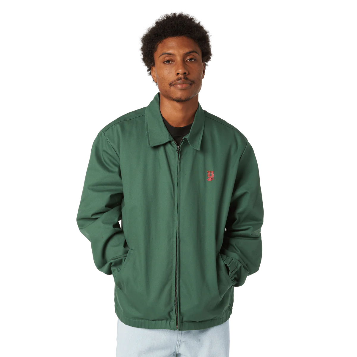 HUF Set Megablast Shop Jacket [Forest]