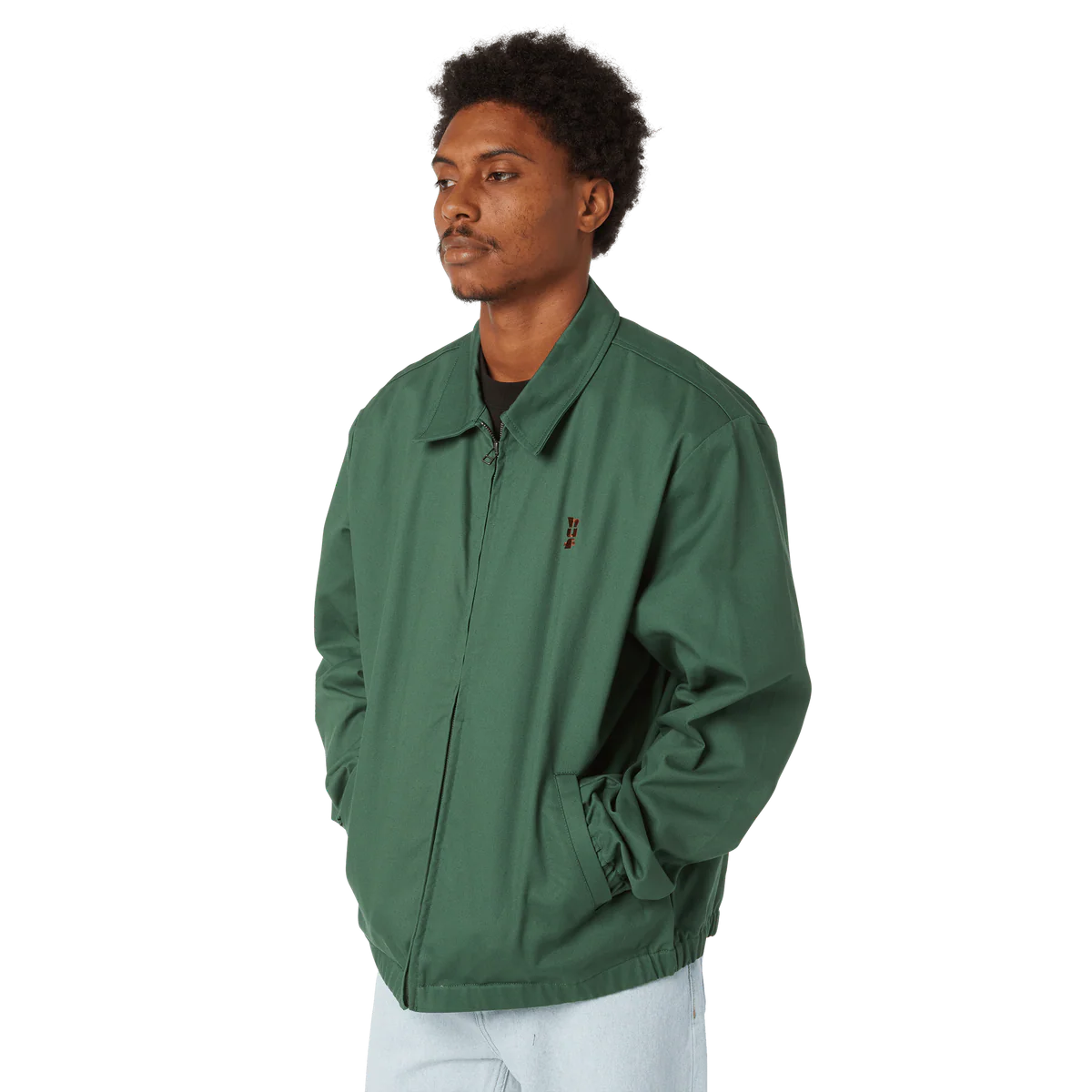 HUF Set Megablast Shop Jacket [Forest]