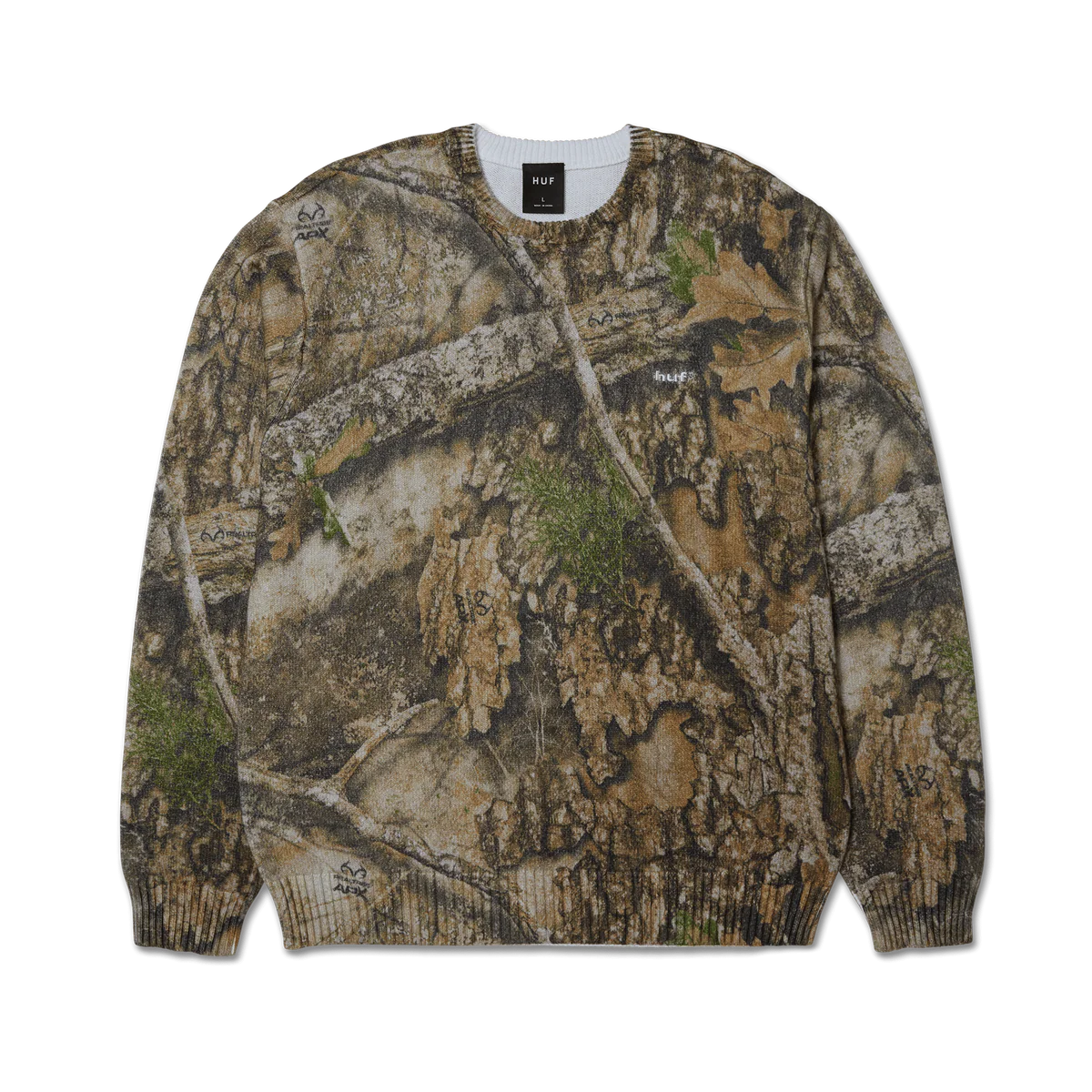 HUF x Realtree Crewneck Sweater