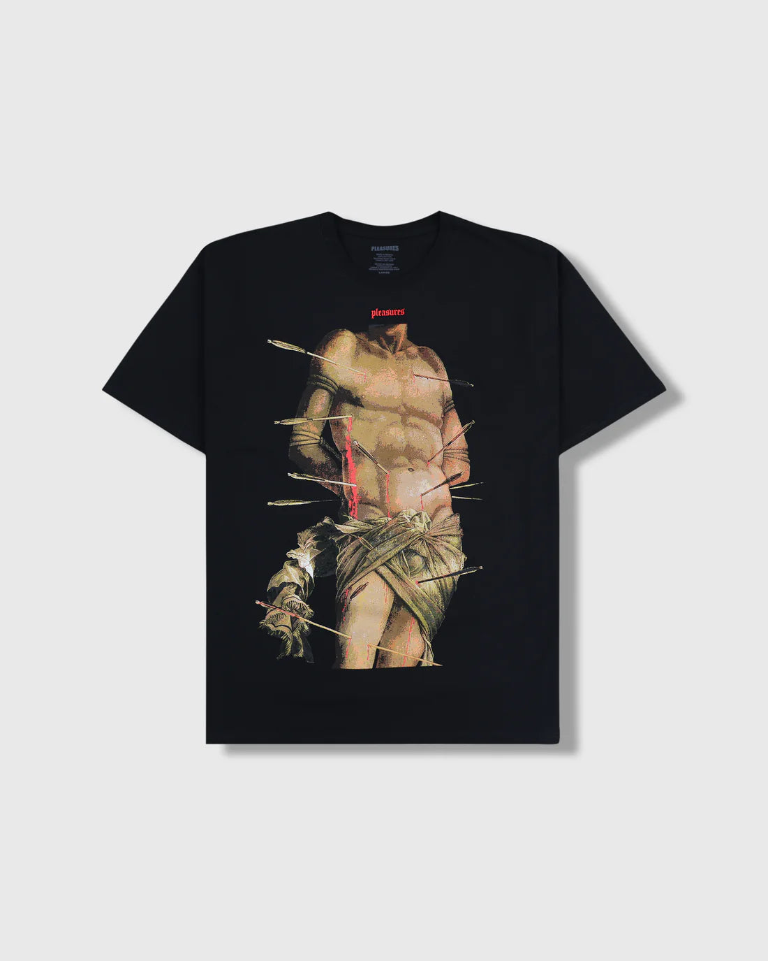 PLEASURES Hurt T-Shirt [Black]