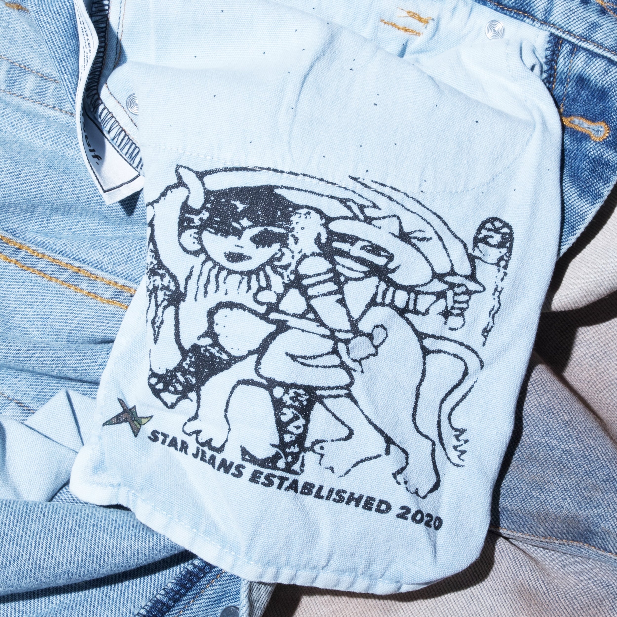 Carpet Hillbilly Jeans [Blue]