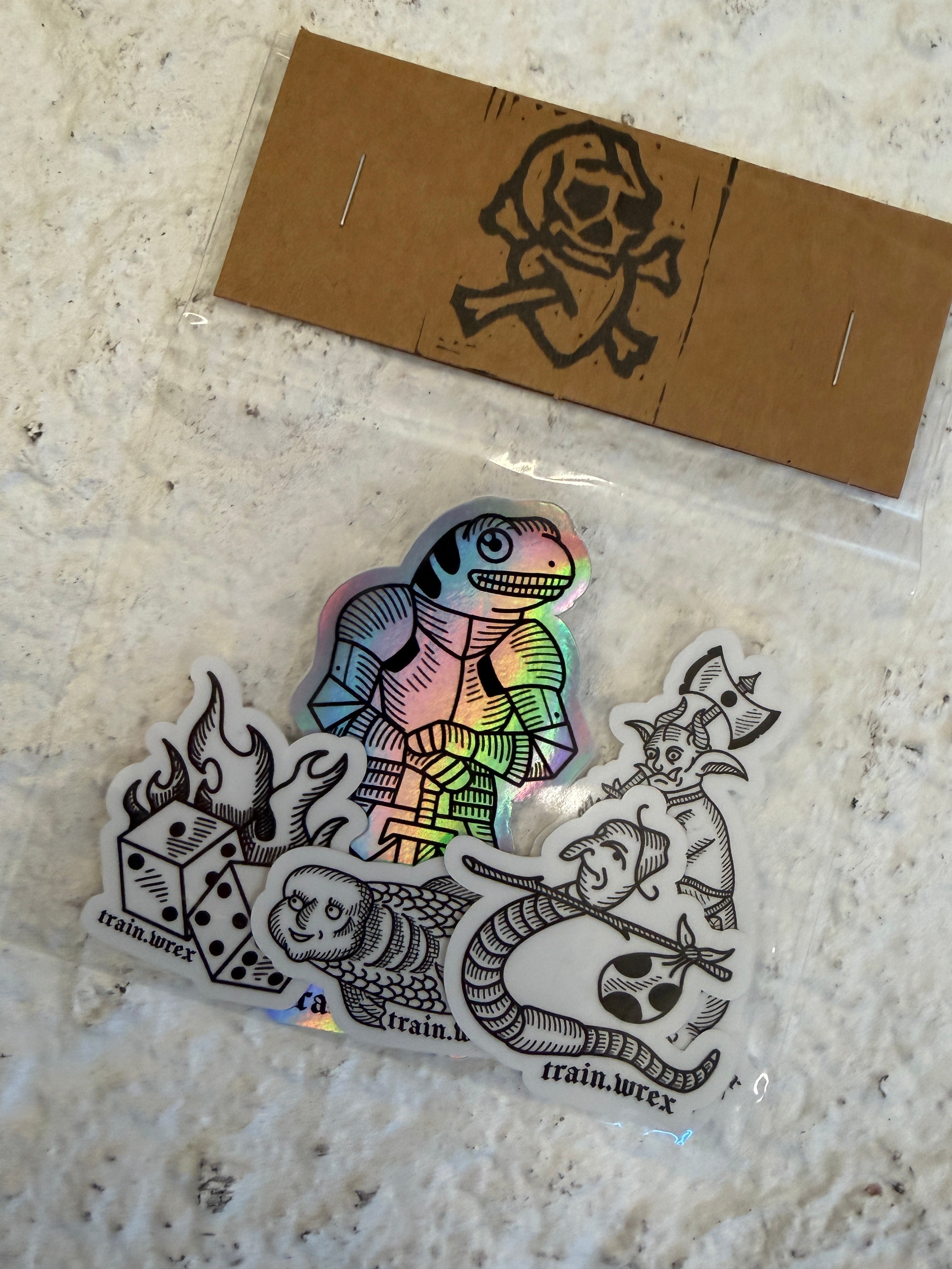 Trainwrex Sticker Pack