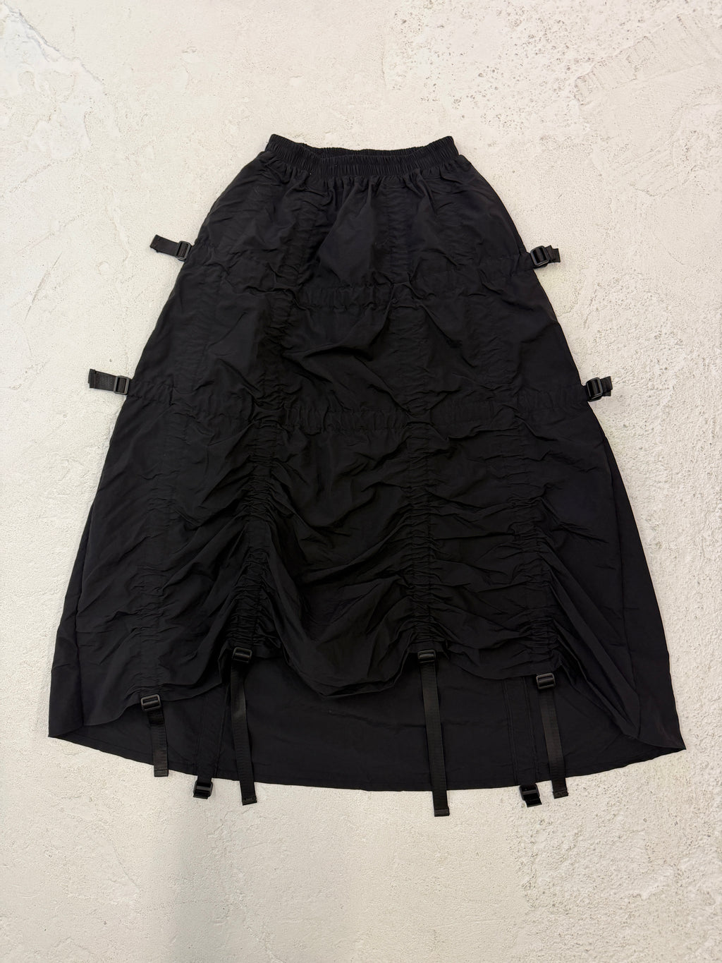 Future Loundry Black Serut Skirt