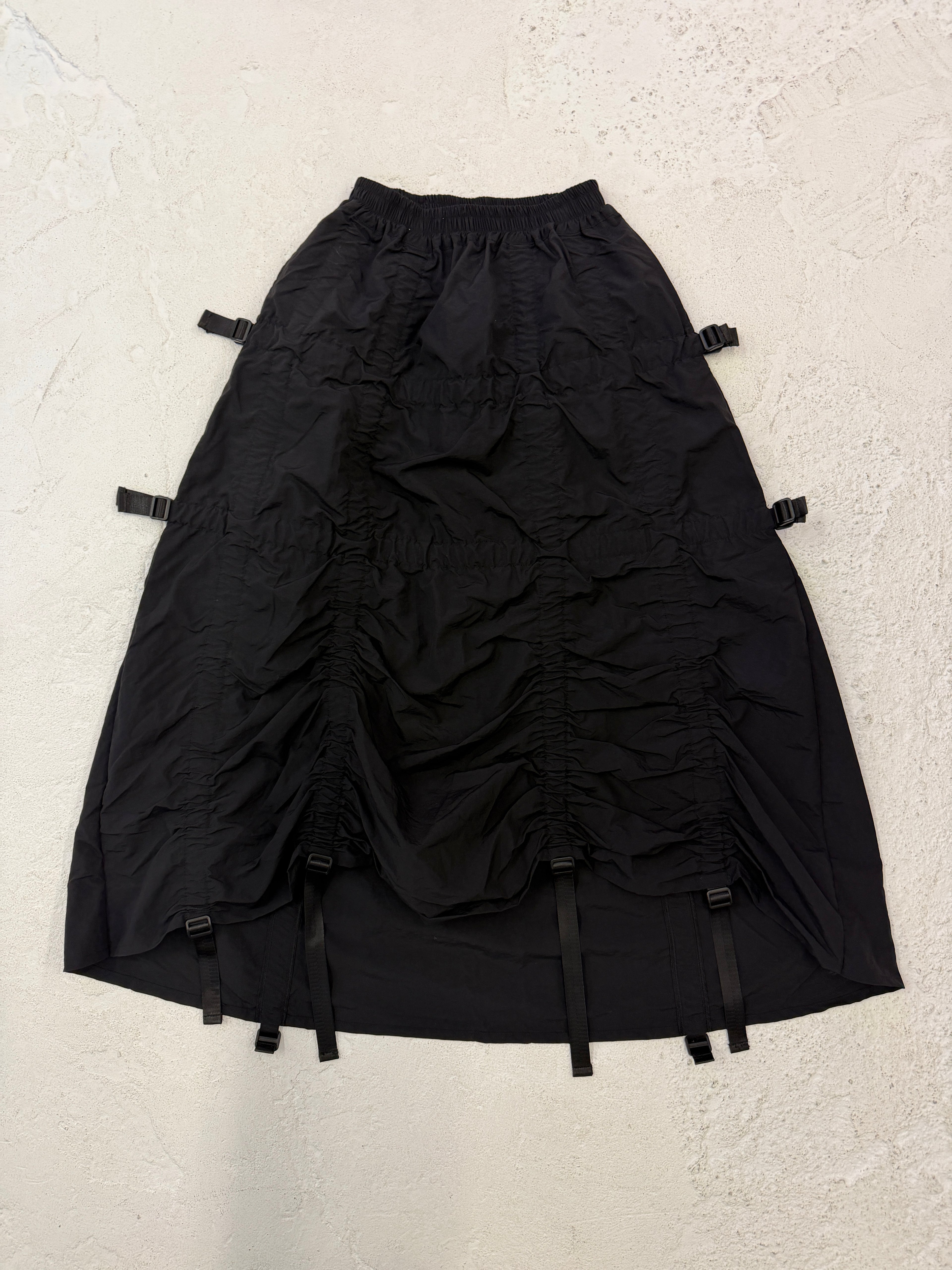 Future Loundry Black Serut Skirt