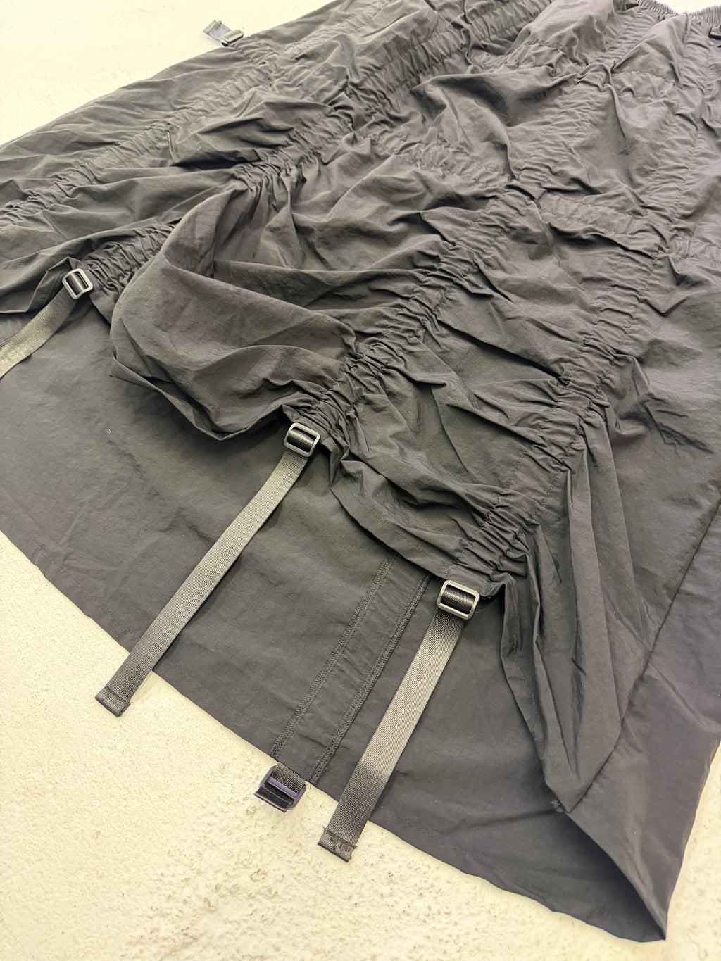 Future Loundry Black Serut Skirt